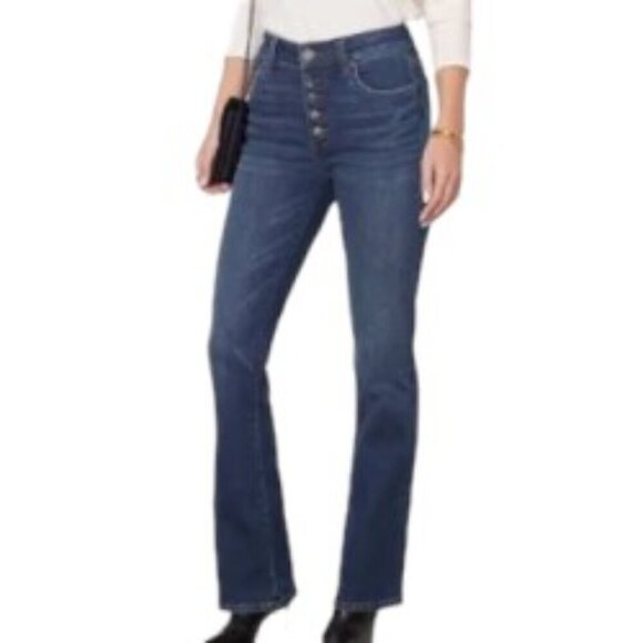 Kut from the Kloth Natalie High Rise Bootcut Jeans 2 - Picture 1 of 5